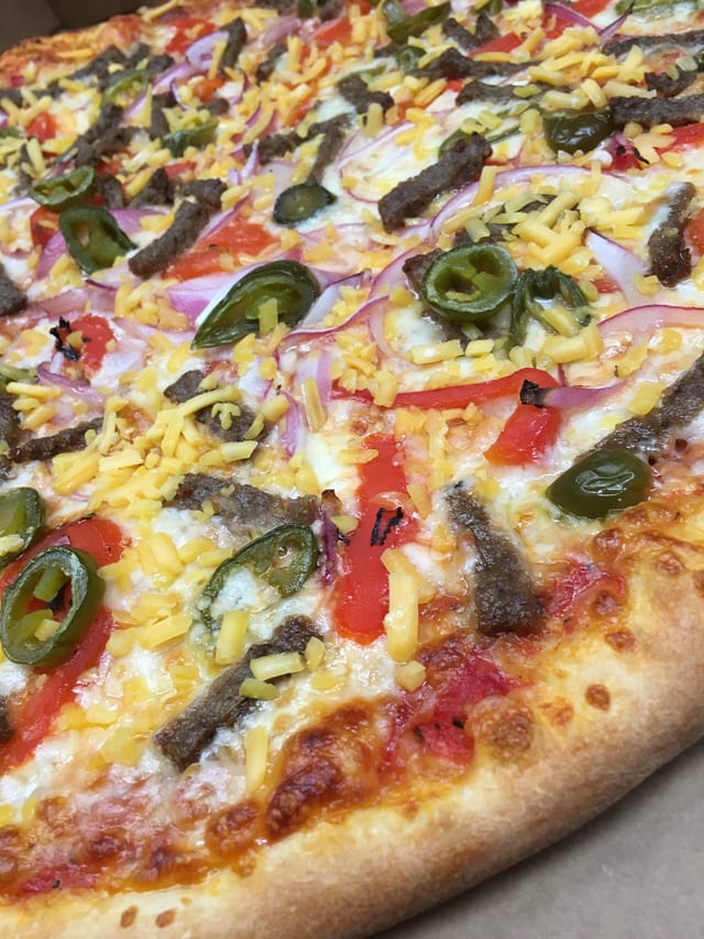 Fiesta pizza.