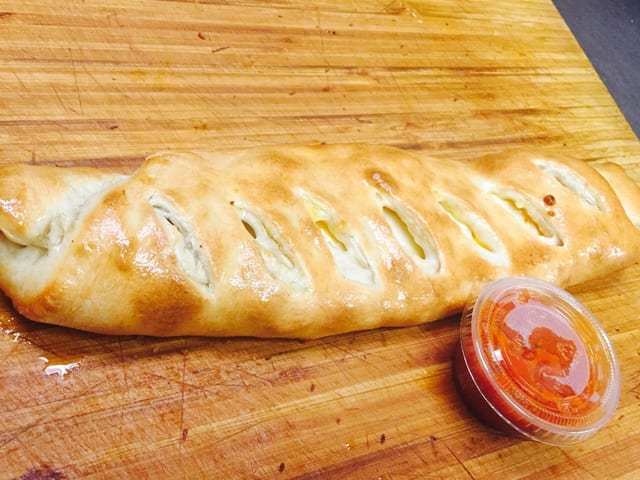 Spinach roll.